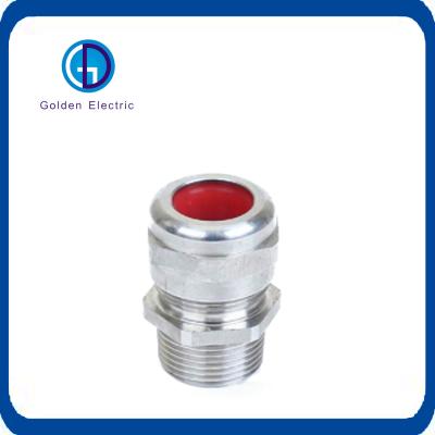 China IP66 IP68 Explosion-Proof Metal Cable Gland with Nickel Plated Brass Customizable Sizes for sale