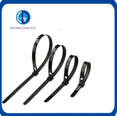 China Reusable Plastic Cable Ties with Durable Nylon Material -40-85 Dgree C -40-185 Dgree F for sale