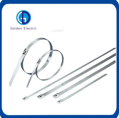 China High Tensile Strength Stainless Steel Cable Tie-Ball Lock Type for Customization for sale