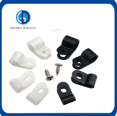 Cina Grado antincendio 94V-2 di plastica di nylon tipo R Clamp per cavo 6.35-7.9mm Clip per portacavi in vendita