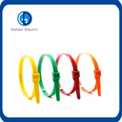 China Plastic Self Locking Nylon Cable Ties and Affordable for Industrial Applications for sale