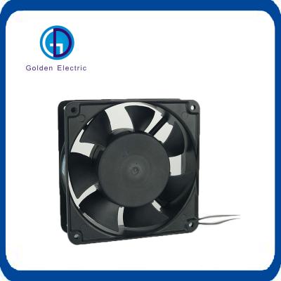 China Ventilador axial de alta presión 120mm 120X120X38 CA para el panel de control 220V 240V Bajo ruido 43/48dba en venta