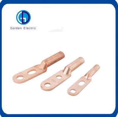 China General Welding Dtd Series Tinned Copper Wire Terminals with Doule Holes Battery Cable Lugs Cable Lugs Machine for sale