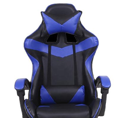 China (Size)Adjustable Logo Rocking Furniture Office Computer Chair Custom Gamer Racing Blue Gaming Chair for sale