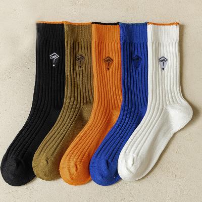 China QUICK DRY cool crew socks happy sports cotton women and men long socks for men high quality designer custom wholesale fashion cool for sale