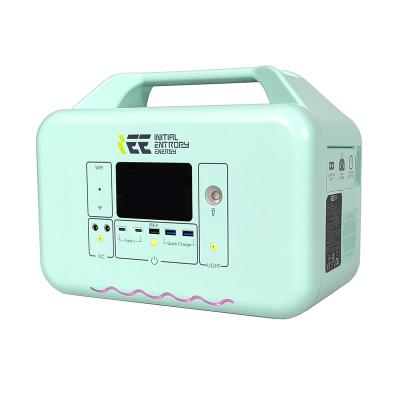 China Portable Generator 600W 1000W 2000W Portable Emergency Power Station For 110V 220V AC USB DC Medical for sale