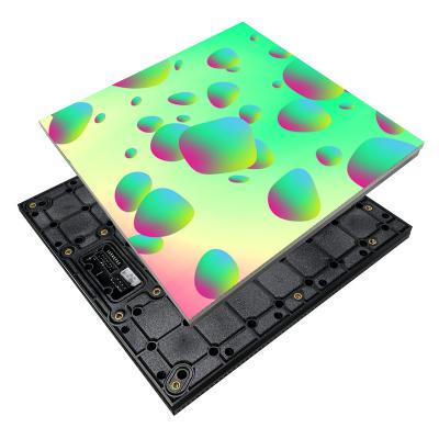 China P3.9 Indoor Interactive Dance Tile Block Panels Dance Floor Led Display Screen Module for sale