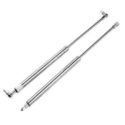 China Anti - Corrosion Cylinder Stainless Steel Gas Lift Spring With Grommet And Ball Bracket for sale