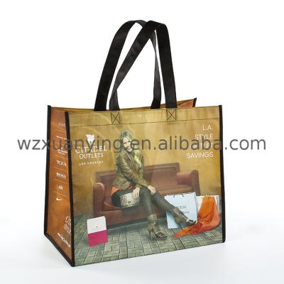 China China PP Handled Optional Recycled Non Woven Bag Laminated for sale