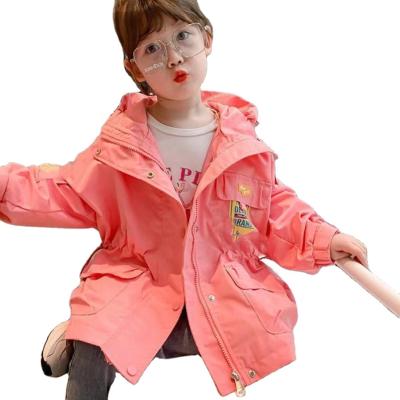 China Xiaoxian viable children's clothing2021New autumn coat baby jacket mid length casual children's jacket spring and autumn for sale