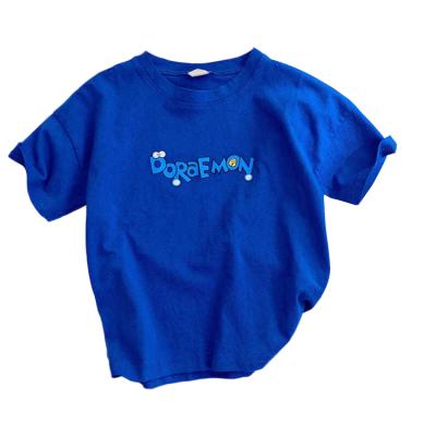 China Best Price Cartoon Breathable Professional Breathable Kids Boys Short Sleeve T-Shirt for sale