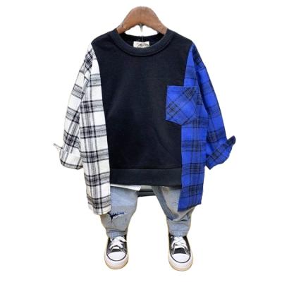 China Children's breathable clothing, boys' sweater clothing, 2021 Korean new style pungent basing spring and autumn for sale