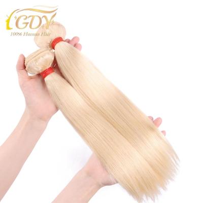 China Healthy Natural Luster Full Top Cuticle Aligned 100% Raw Brazilian Virgin Hair 16inch Bundles Wholesale Price 613 GDY 12A Straight for sale