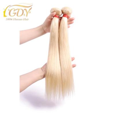 China #613 Brazilian Hair Weave Bundle 20inches Silky Straight Full Cuticle Straight Lined Cheap Hair From GDY for sale