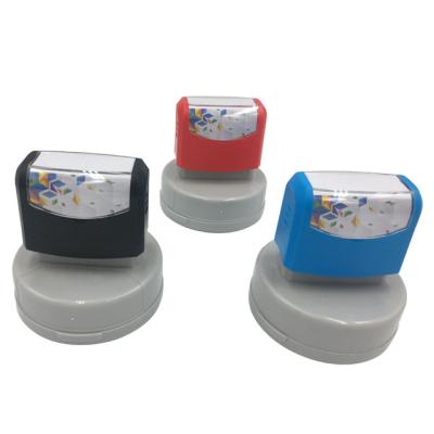 China Office flash stamp with 3mm flash foam and 4mm ink foam for sale