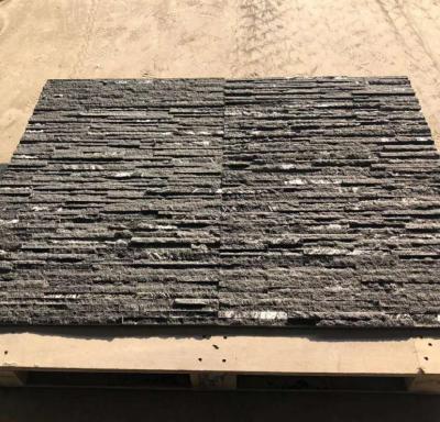 China Traditional Snow Culture Gray Granite Wall Cladding Stone Panel for Wall Decoration for sale