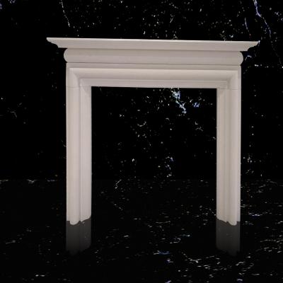 China Different Style Available French Style Fireplace Mantel / Antique Marble Fireplace / Indoor Used Fireplace Mantel for sale