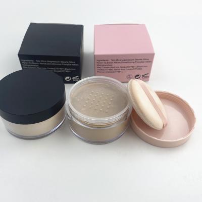 China Wholesale Private Label 6 Colors Sunscreen Oil Control Setting Long Lasting Face Makeup Powder Loose Powder for sale