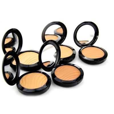 China Low MOQ Custom Press Powde Matte Pressed Face Powder Foundation Natural Long Lasting Moisturizer Makeup for sale