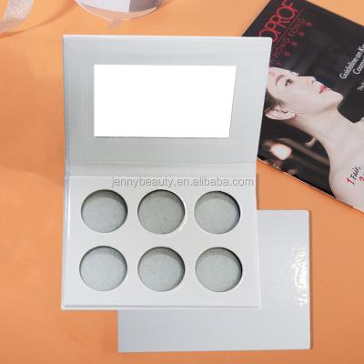 China EYE Makeup Palette DIY Empty Eyeshadow 6 Colors Eyeshadow Palette for sale