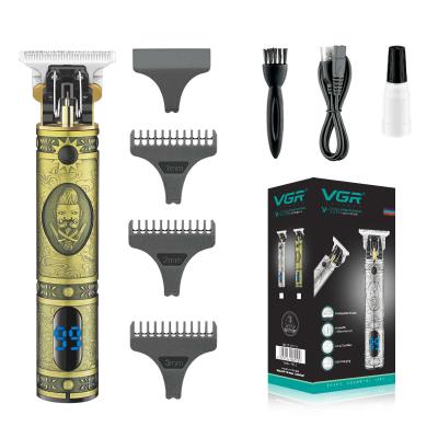 China VGR V-228 Cutter Null Metal Cutting Desgin Beard and Hair Trimmer Barber Professional Electric Clipper for Men for sale