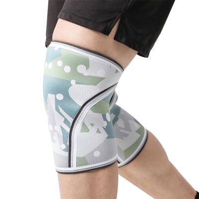 China Comfortable Breathe Free Neoprene Health Sports Knee Protector Care Pads Adjustable Stabilizing Knee Brace for sale