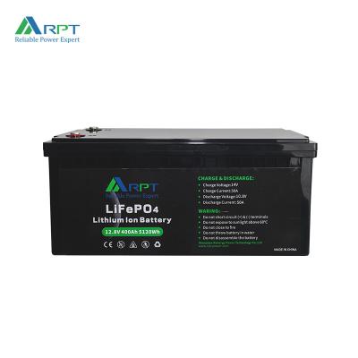 China 12.8V 400Ah LiFePO4 Lead Acid Replacement 8000 Cycles Lithium Camper Battery for sale