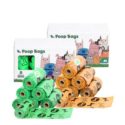 China Sustainable Factory Wholesale Custom Printed Scented Biodegradable Dog Poop Waste Bag brush comb for sale