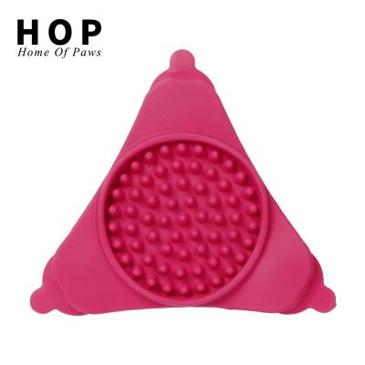 China Sustainable Non-Slip Dog Lick Pad Silicone Pet Pet Feeding Product Dog Lick Mat With Suction Cup Factory Wholesale Custom for sale