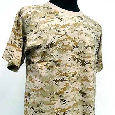 China Anti-pilling Wholesale Cotton T-shirt Stripe Camouflage Military T-shirt High Quality And Best Price for sale