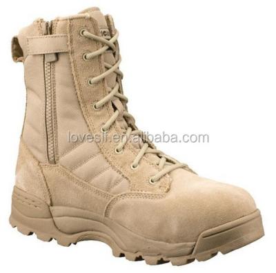 China Army Tan Safety Desert Snow Boot Loveslf Combat Boot Desert Black Leather Military Tactical Boots for sale