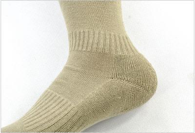 China 100% cotton thicken socks in cotton socks military socks for sale