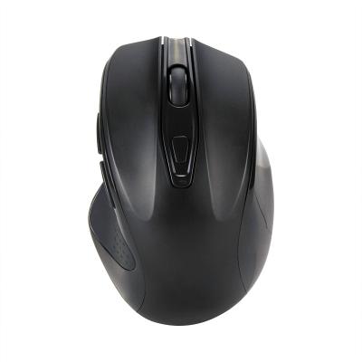 China Silent Ergonomics Receiver 6 Keys Optical USB Computer Game VCOM 2400DPI Gaming 2.4Ghz Wireless Mouse for sale