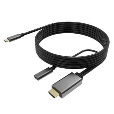 China COMPUTER VCOM 1.8m 4K 60Hz USB Type C Gold Plated to HDMI Cable Gold Plated for Laptop to External Display Screen for sale