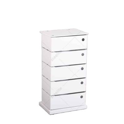 China Factory Sale Large Storage 5-Bin Rotating Drawer Revolving Cabinet for sale