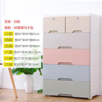 China Small Modern Plastic Baby Kitchen Tool and Parts Storage Carts with Pullers and Wheels Cabinet for sale