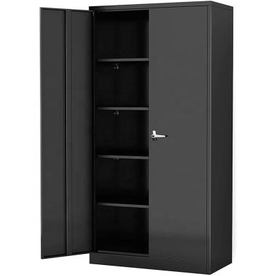 China Office Furniture Cabinet Manufacturers Modern Metal 2 Door Storage File Cabinet for sale