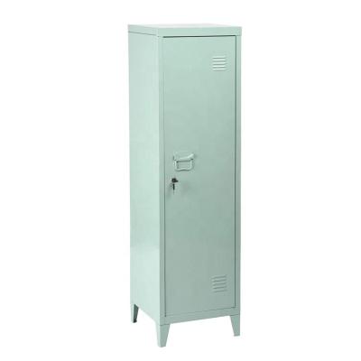 China Kids Metal Furniture Corner Cabinet (Other) Adjustable Corner Thin Steel Single Door Storage Lockers For Kids Room for sale