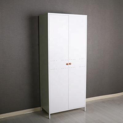 China 2020 new style wardrobe bedroom furniture steel storage cabinet for sale