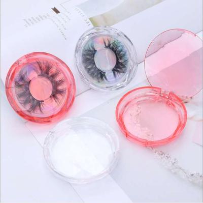 China 3d mink natural soft strip wholesale mink eyelashes packaging box 185A for sale