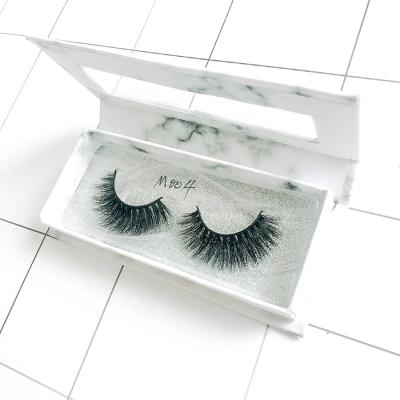 China Best Selling Luxury Natural Hand Made M Style 3d Mink 14-18mm Natural Soft False Eyelashes for sale