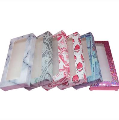 China Charming paper beauty high quality factory direct supply single eyelash box for sale