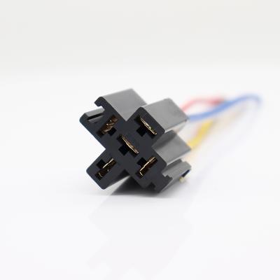 China 30A/40A Automotive Relay KKA-WH-GB 5 PIN Wire Harness and Socket for 30A/40A Automotive Relay, Copper Wire Harnesses for Car Relay for sale