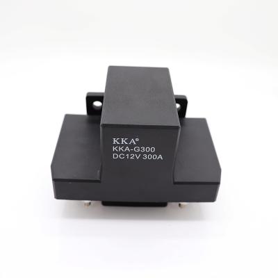 China Heavy Duty Automotive Relay 12V 4.8W, AgSnO2 KKA-G300 300A Car Relay For Electric Car Start, Power Control, Preheat for sale