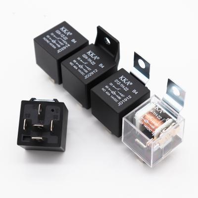 China JD1912/1914/2912/2914 Car JD1912/1914/2912/2914 Waterproof Universal AgSnO2 KKA-B4 12V/24V 4pin/5pin Relay 40A/60A/80A for sale