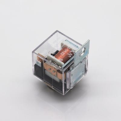 China JD1912 Car AgSnO2 KKA-B4 30A/40A Relay Universal 12V 4pin Automotive Relay,Transparent External for sale