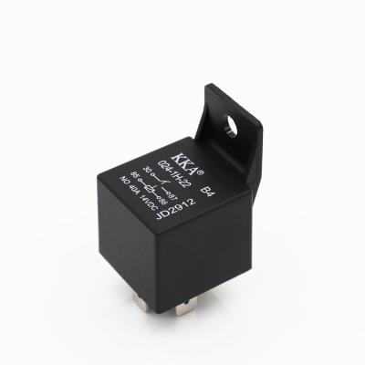 China AgSnO2 KKA-B4 30A/40A 24V 4pin universal automotive relay with metal bracket, JD2912 car relay for sale