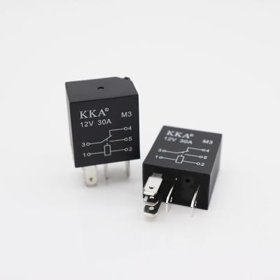 China AgSO2 KKA-M3 30A Mini Automotive Relay 12V 4pin, car relay for car, motorcycle, boat for sale