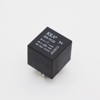 China Universal 24V 4pin Automotive Relay, AgSnO2 KKA-B4 30A/40A Soft Cover For Car Truck Motorboat Fan, JD2912 Car Relay for sale