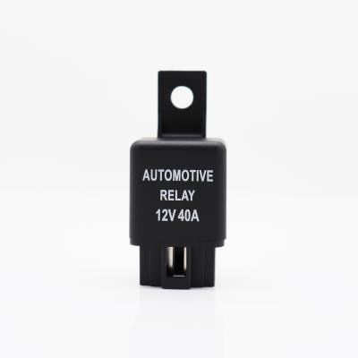 China KKA-K4 12V 40A Automotive Relay With Parallel Bracket 4 Pins For Motorcycle, Fan And Car Air Conditioner 40A for sale